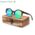 Lunettes de Soleil en Bois Vertes Calme | Bambou Calme