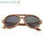 Lunettes de Soleil en Bois Grises Stream | Bambou Calme