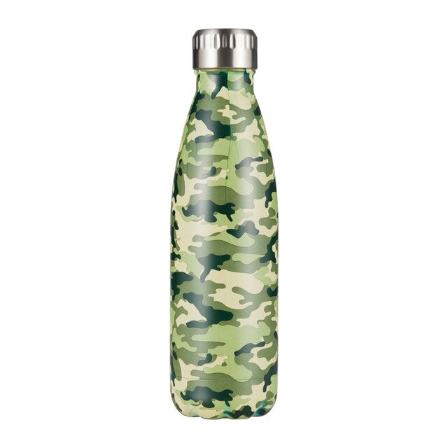 Gourde Inox Militaire Vert