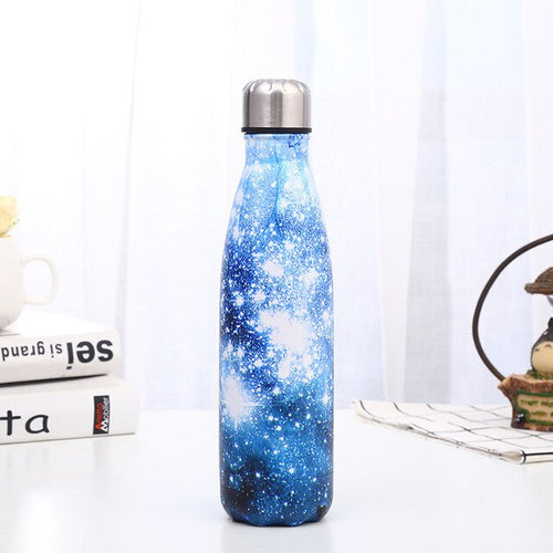 Gourde Inox Poussière d'étoiles Bleue