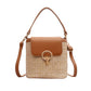 Sac Rond Paille Paris Flocky | Bambou Calme