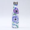 Gourde Inox Peinture Fleurs Bleues