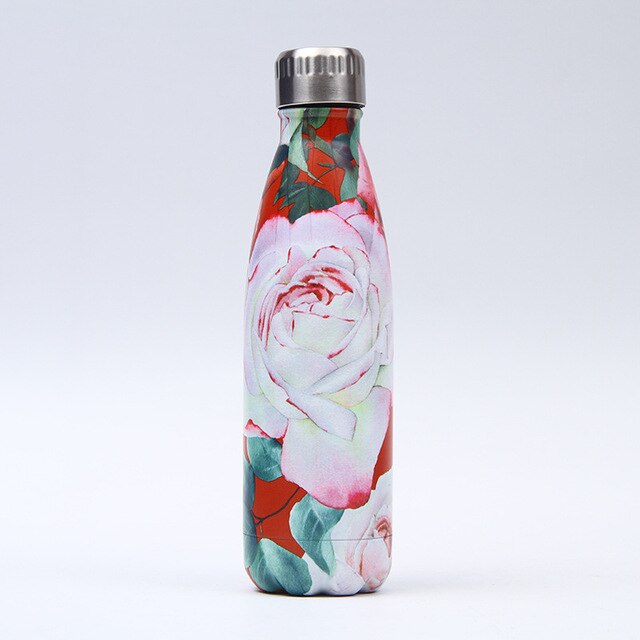 Gourde Inox Fleurs Flower Penta