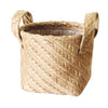 Panier rangement FlowerPot en jute | Bambou Calme