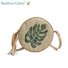 Sac Rond Paille Ananas | Bambou Calme